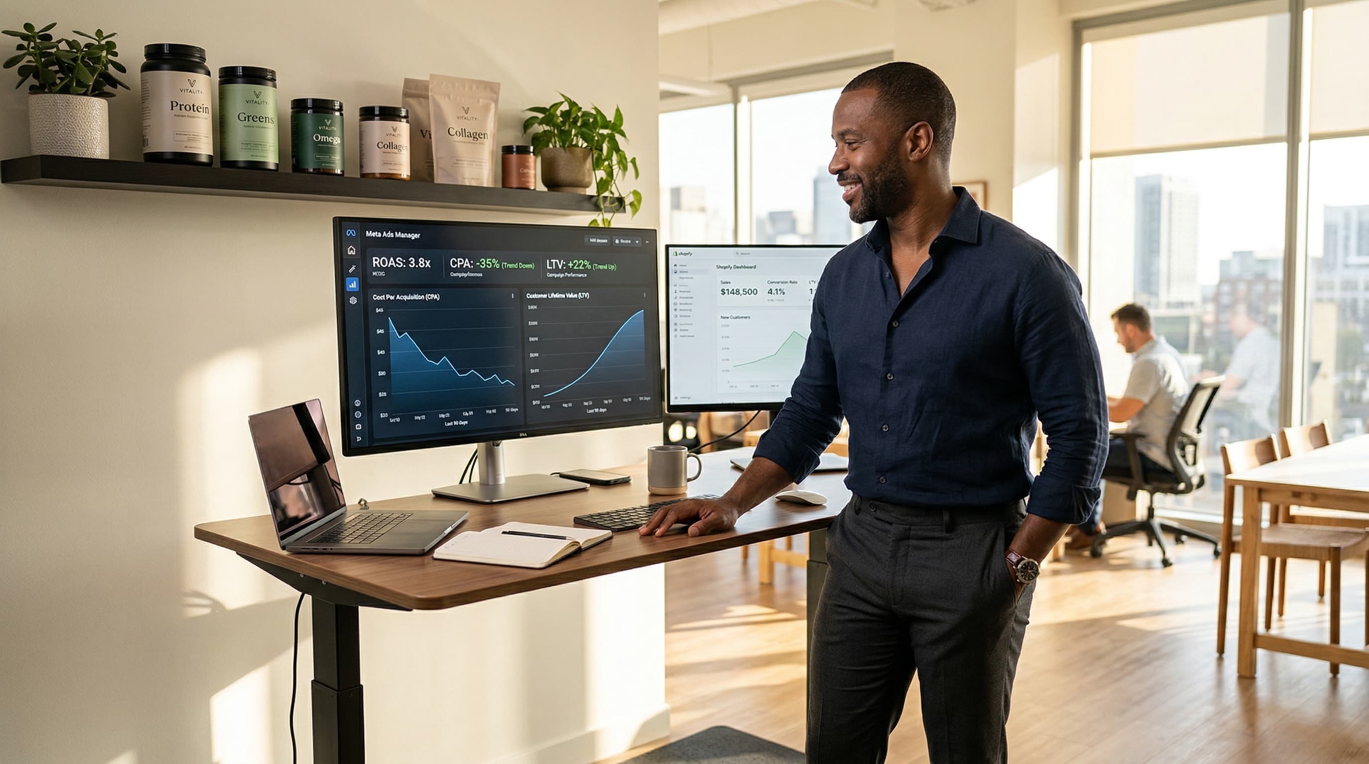 Bluelambda — full-service DTC agency for premium supplement and skincare