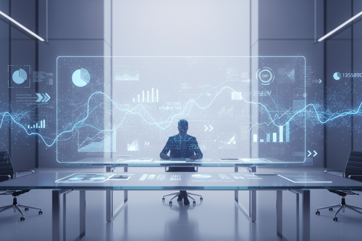 AI-powered digital marketing workflow