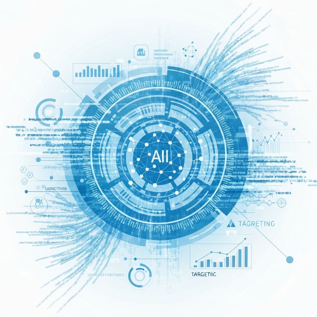 AI technology and data visualization representing our AI-native approach